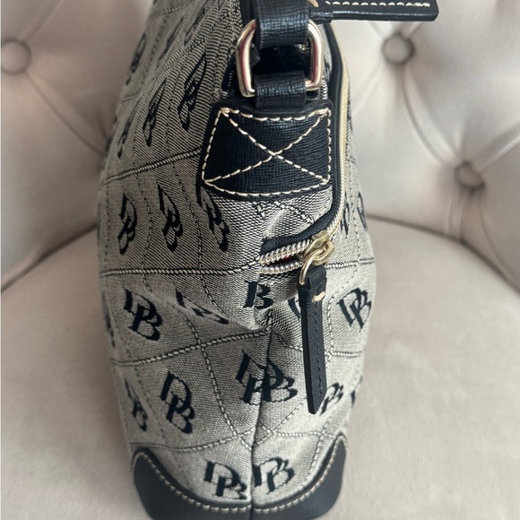 Dooney & Bourke Jacquard Logo Shoulder Bag - Picture 14 of 16